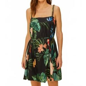 green emerald velvet dress Ayla Green Mini Dress main image 1